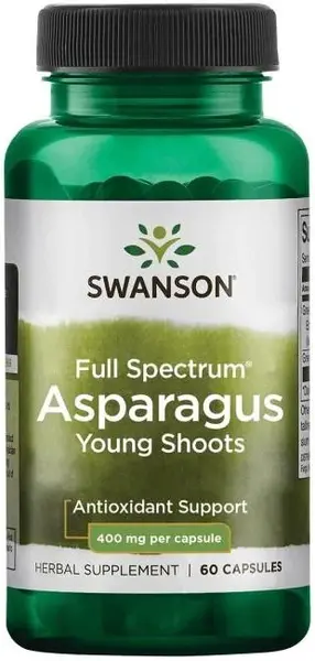 Full Spectrum Asparagus, 400 mg, 60 capsule, Swanson