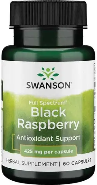Full Spectrum Black Raspberry, 425 mg, 60 capsule, Swanson