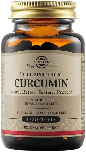 Full Spectrum Curcumin, 30 capsule moi, Solgar