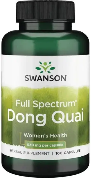 Full Spectrum Dong Quai, 530 mg, 100 capsule, Swanson