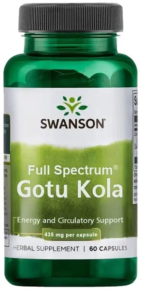 Full Spectrum Gotu Kola, 435 mg, 60 capsule, Swanson