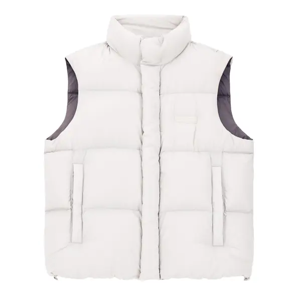 Full zip sleeveless down jacket Xl