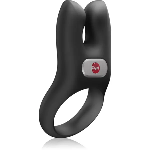 Fun Factory Nōs Classic inel pentru penis vibrator Black 3.5 cm
