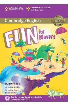 Fun for Movers Student's Book with Online Activities with Au - Anne Robinson