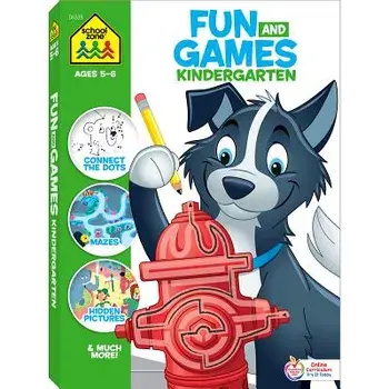 Fun & Games Kindergarten Ages 5-6, Paperback/Zone Staff School