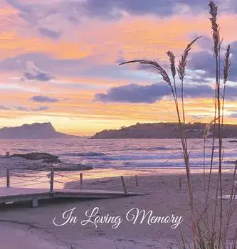 Funeral Guest Book "In Loving Memory" Memorial Service Guest Book, Condolence Book, Remembrance Book for Funerals or Wake: HARD COVER. A lasting keeps, Hardcover/Angelis Publications