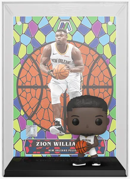 Funko POP! cărți de vizită: NBA - Zion Williamson (New Orleans Pelicans) (Mozaic) #18