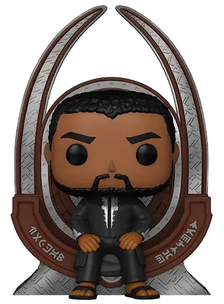 Funko pop Deluxe Marvel Black Panther Legacy S1 T'challa On Throne (special Edition) #1113 13cm