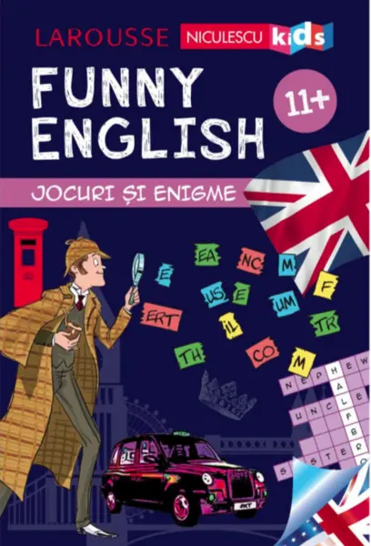 Funny English 11 ani - Jocuri si enigme | Sandra Lebrun