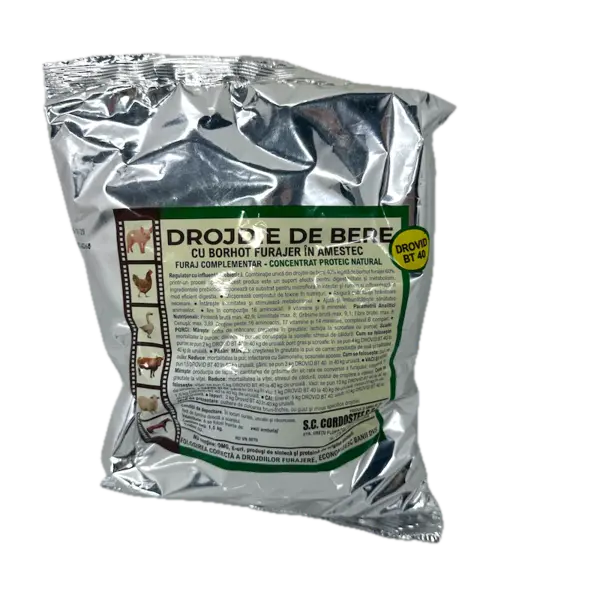 Furaj Drojdie de bere cu borhot Drovid BT40 1,5 kg - Default Title