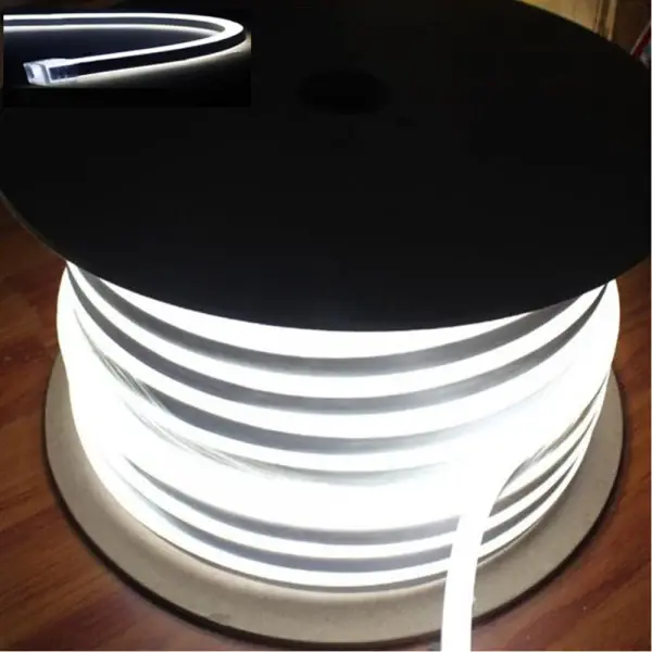 Furtun 100m Banda LED Neon tip Rola, Flexibil, Alb rece/Alb cald/Verde si Multicolor