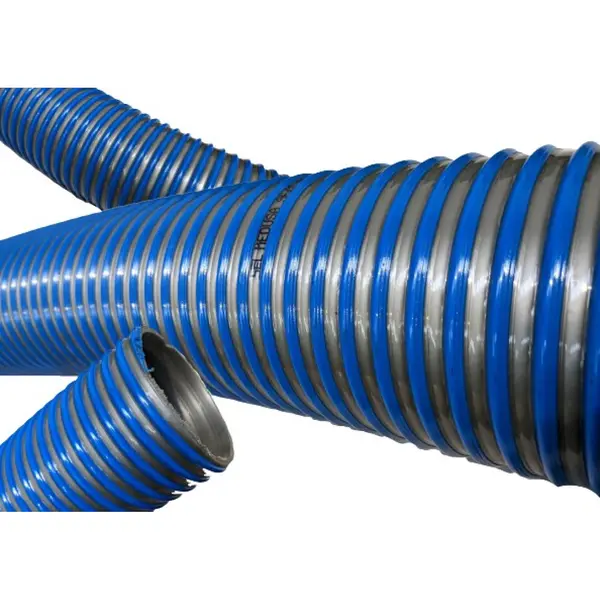 Furtun Absorbtie (aspiratie) Motopompa, 40mm, 1 1/2 toli, PVC plastifiat rezistent la socuri