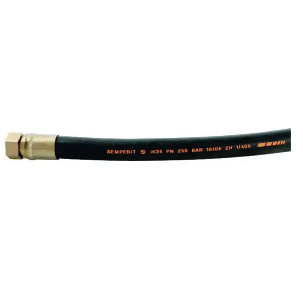 Furtun curatare canal, SEMPERIT IK25, 19mm, 250 bar, pentru decolmatare, desfundare sistem de canalizare