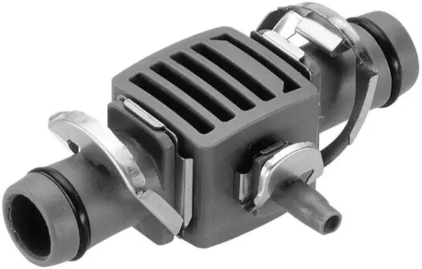 Furtun de conectare Gardena - Triplu pentru irigare prin picurare, 1/2-3/16'', 13-4.6 mm, 5 bucăți