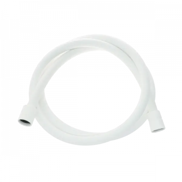 Furtun de dus anti-twist din PVC, alb, F-DESIGN Inula