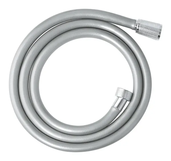 Furtun dus Grohe RotaFlex 28409002, 1/2 inch x 1/2 inch, universal, 1.5 m, anti-rasucire, cauciuc profesional, Crom