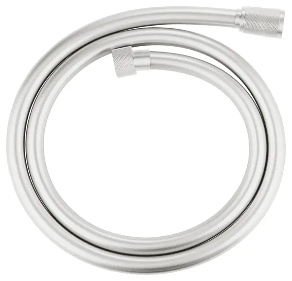 Furtun dus Grohe SilverFlex, 1/2'' x 1/2'', 1.25 m, mat, otel satinat, 28362DC1