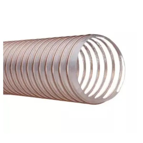 Furtun exhaustor, PU FLEXADUX, 1.0mm, 100mm, pentru granule, cereale, ingrasamant, granule, rumegus