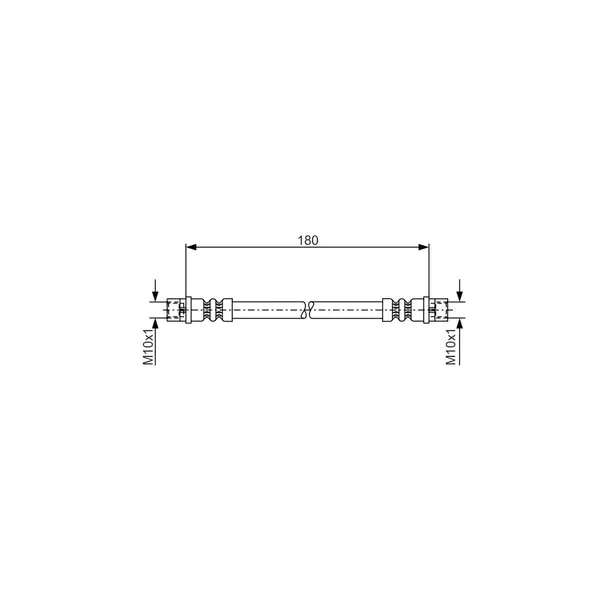 Furtun frana BOSCH 1 987 476 018
