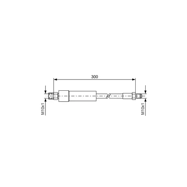 Furtun frana BOSCH 1 987 476 074