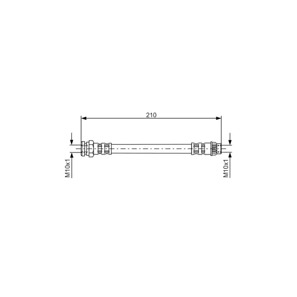 Furtun frana BOSCH 1 987 476 913