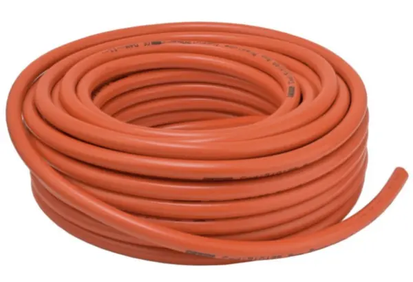 Furtun gaz 25m int 8mm ext13mm portocaliu ITALIA MX020