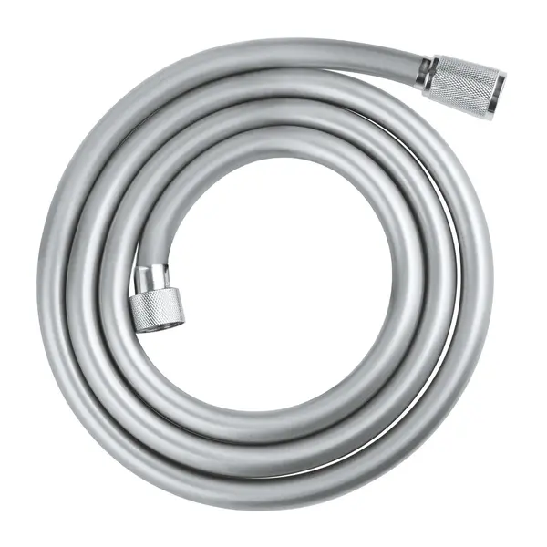 Furtun Grohe Flexible, 1.75 m, rezistent la rupere, caldura, presiune max 5 bari, Silver