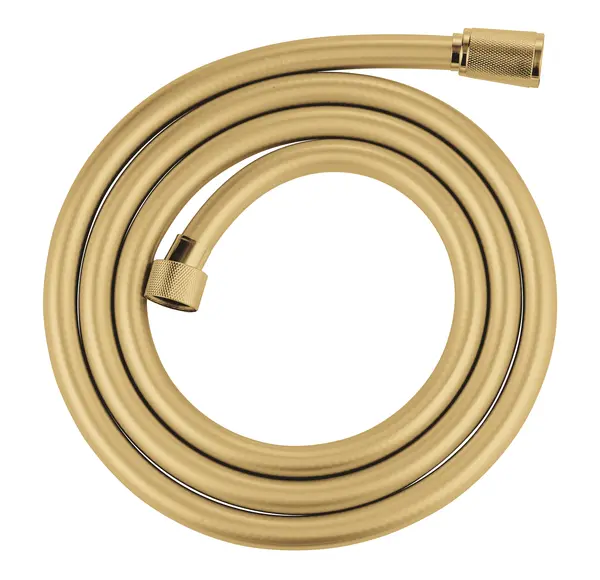 Furtun Grohe Silverflex 28388GL0, universal, 1.75 m, 5 bari, anti-indoire, anti-zgarieturi, prindere cromata, lucios, Cool sunrise
