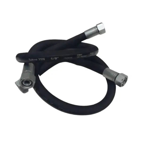 Furtun hidraulic sertizat 2SN pentru IFRON / TAF, L=700mm, 2 insertii metalice