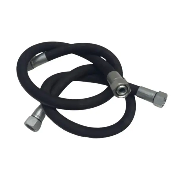 Furtun Hidraulic Sertizat 2SN pentru Tractor U445, U650, L=2000mm, 2 Insertii Metalice