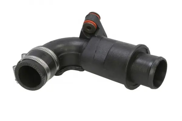 Furtun intercooler parte iesire, diametru 34 45mm, plastic; brida U potrivit DACIA LOGAN, LOGAN EXPRESS, LOGAN MCV, SANDERO; RENAULT CLIO II, KANGOO 1.5D 06.01-