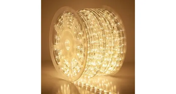 Furtun luminos rola LED alb cald 50m