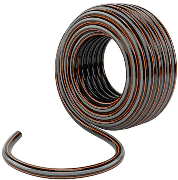 Furtun Palisad - PVC, întărit, Ø 3/4'', 30 m, negru