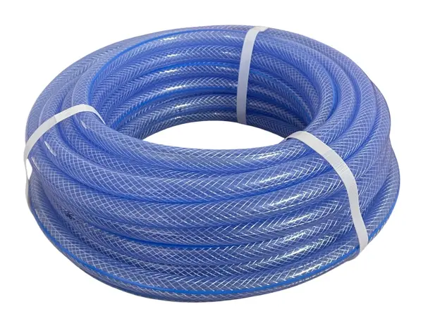 Furtun PVC Insertie Transparent 3/4 20m pentru Apa si Lichide sub Presiune, Rezistent si Flexibil pentru Uz Casnic si Industrial