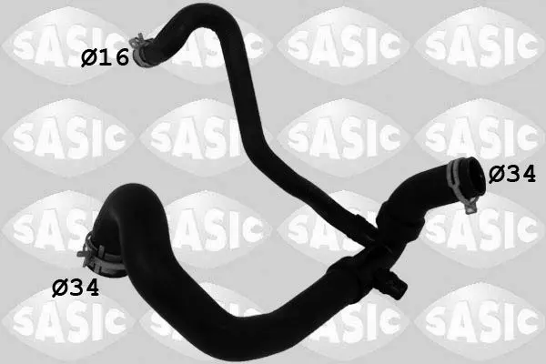 Furtun radiator SASIC 3400199