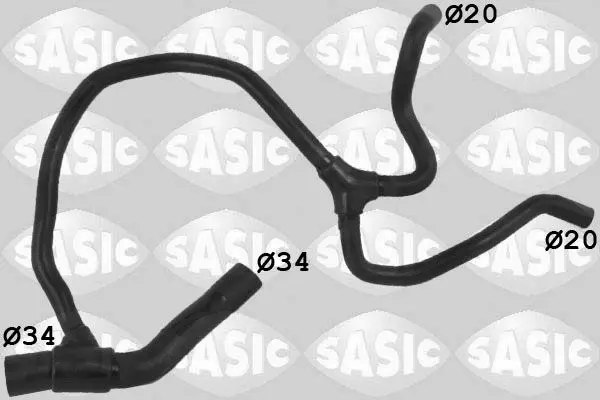 Furtun radiator SASIC 3406350