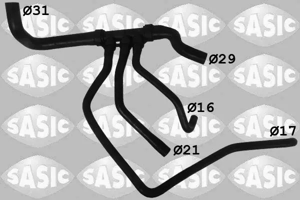 Furtun radiator SASIC SWH4329