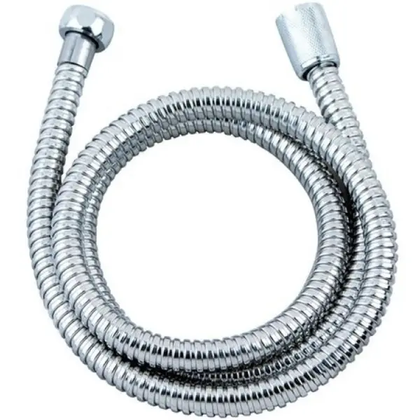 Furtun Spiralat pentru Dus, Lungime 1.5 m, Argintiu