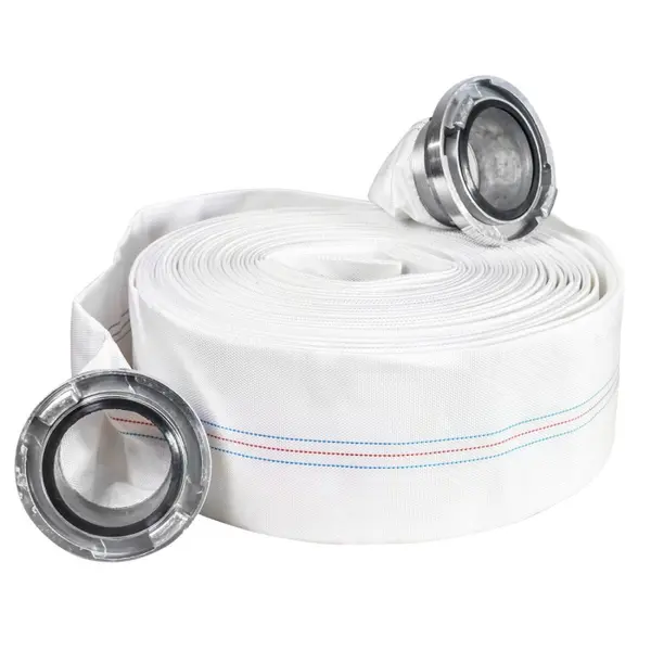 Furtunul de pompier 2 20 m, 8 bari, cu cuple