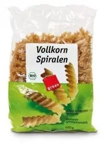 Fusilli bio, integrale, 500 g, Green