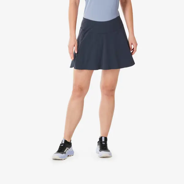Fustă-Pantalon Drumeție la munte MH500 Albastru Damă