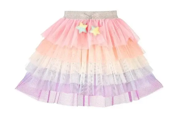 Fustita colorata din tulle pentru fetite, Souza!