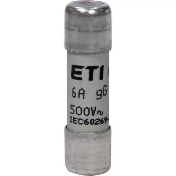Fuzibil cilindric ETI 2651015, CH10x38 gG 6A/500V