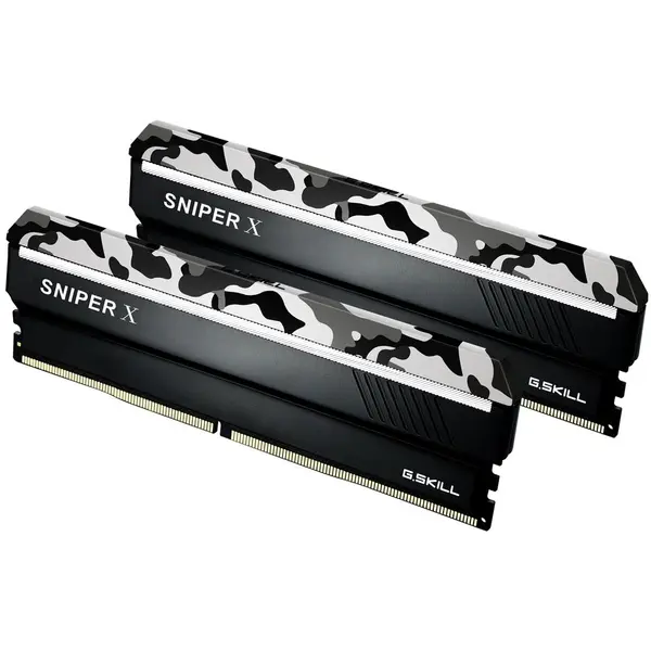 G.SKILL G.SKILL F4-3200C16D-16GSXWB G.Skill Sniper X DDR4 16GB (2x8GB) 3200MHz CL16 1.35V XMP 2.0 Urban Camo