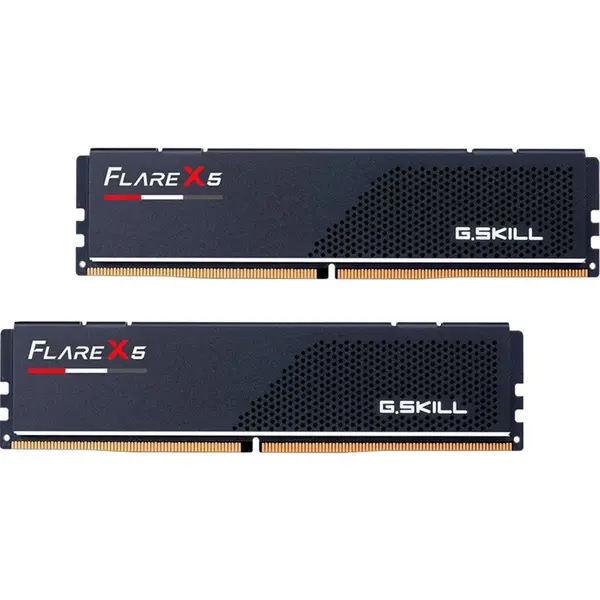 G.SKILL Kit dual memorie RAM G.Skill Flare X5, Capacitate 48 GB DDR5 (2x 24 GB), Frecventa 6000 MHz, CL 40, Negru
