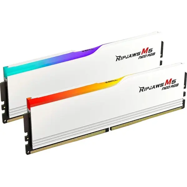 G.SKILL Kit dual memorie RAM G.Skill Ripjaws M5 Neo, Capacitate DDR5 64GB (2x 32 GB), Frecventa 6000 MHz, CL 32