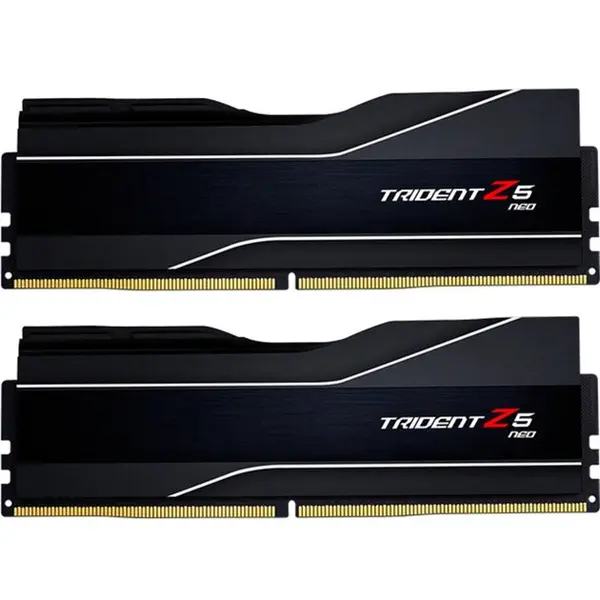 G.SKILL Kit dual memorie RAM G.Skill Trident Z NEO, Capacitate DDR5 32GB (2x 16 GB), Frecventa 6000 MHz, CL 32, Alb