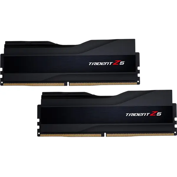 G.SKILL Kit dual memorie RAM G.Skill Trident Z5, Capacitate DDR5 32GB (2 x 16GB), Frecventa 6000 MHz, CL 30, Negru