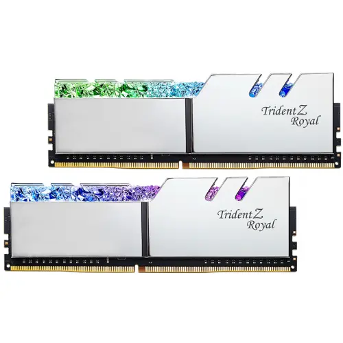 G.SKILL Kit memorie G.SKILL Trident Z Royal 32GB, DDR4-3600MHz, CL16, Dual Channel