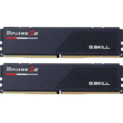 G.SKILL Memorie G.SKILL Ripjaws S5 Black 64GB (2x32GB) DDR5 6000MHz CL30 Dual Channel Kit
